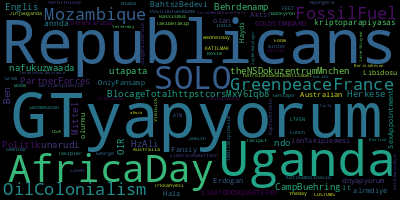 infokalyptisch's tweet photo. Trending in my timeline now: #GTyapyorum (4) #Uganda (3) #AfricaDay (3) #Republicans (3) #SOLO (2) #GreenpeaceFrance (1) #FossilFuel (1) #Mozambique (1) https://t.co/poFWAzC7xz