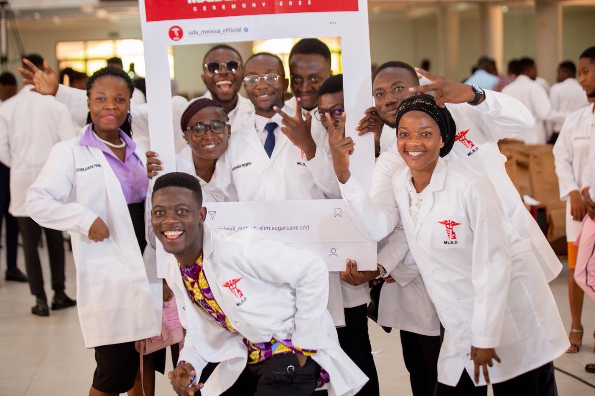 UdsMelssa's tweet photo. Maiden Lab Coat Ceremony it was!
Congratulations to the Class of 2024 on your Lab Coat Ceremony. Greater heights await you.
#LCC22
#TheMELSSAYouWant https://t.co/Kbc6rZoCQS
