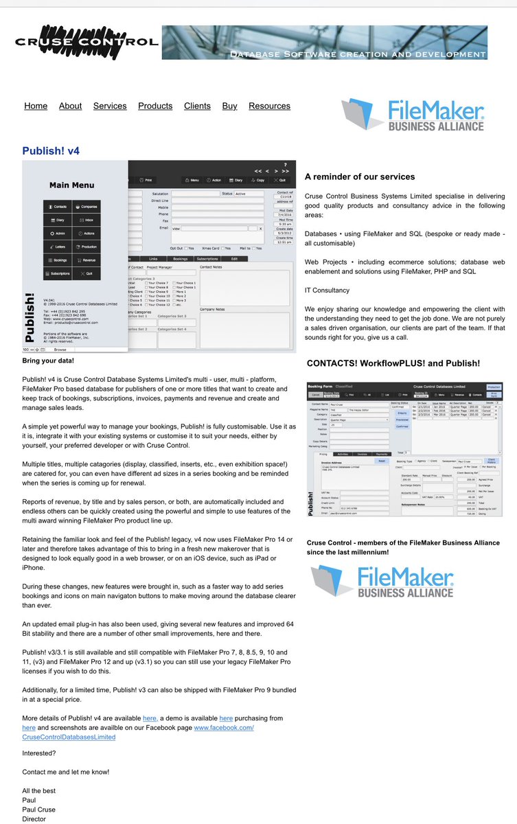 CruseControlLtd's tweet photo. Publish! v4 - Host your own ad sales and subscriptions management tool, or put it in the Cloud https://t.co/EGW9RD4Yf7