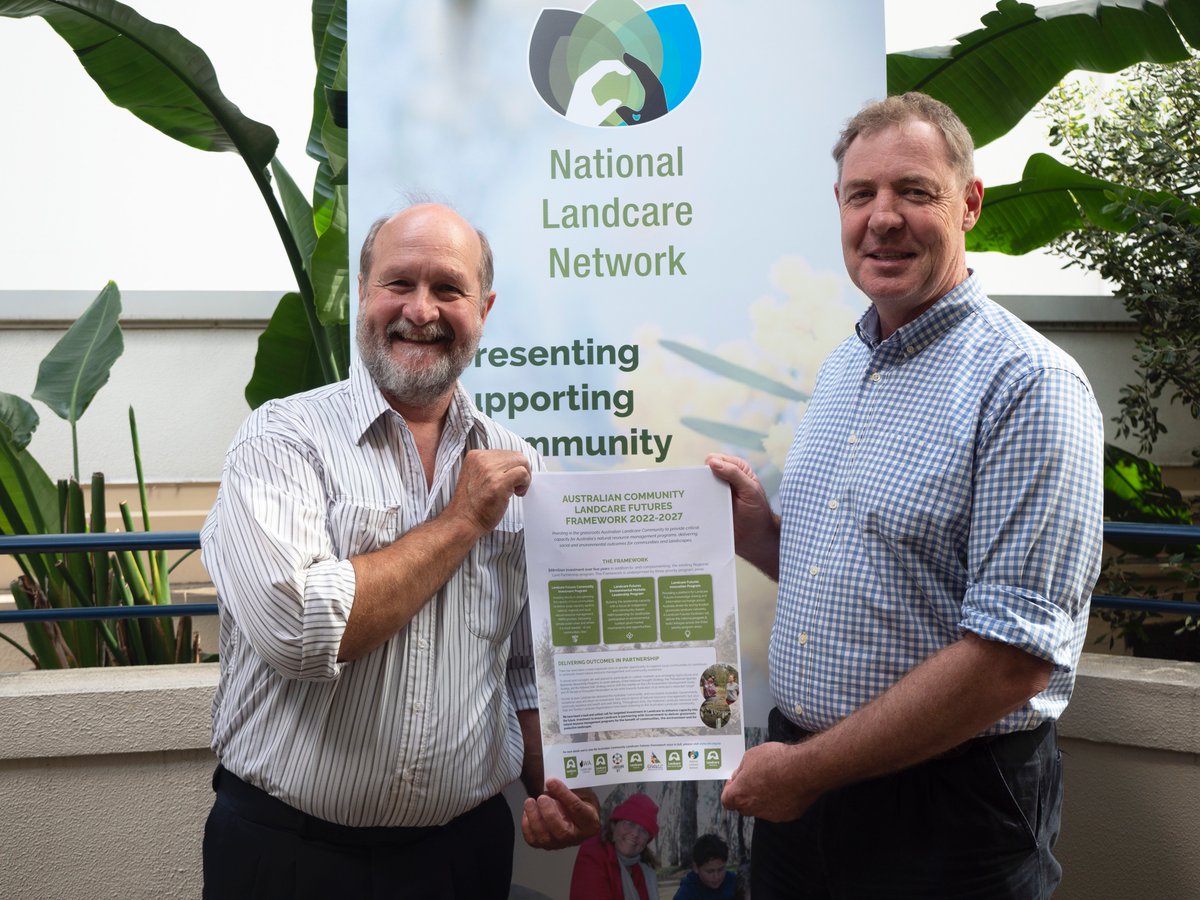 This (Community Landcare Futures Framework) document sets a vision by listening, not by talking down, and that's been really important -- Dr Patrick O'Connor NLN Chair. View launch video here ==> nln.org.au/post/framework…