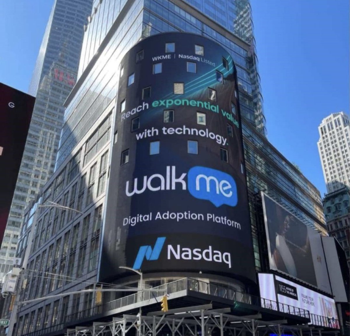 Amazing to be part of the first <a href="/WalkMeInc/">WalkMe</a> Investor day at <a href="/Nasdaq/">Nasdaq</a> in NYC Yesterday. Great session and really enjoyed spending time with investors and analysts #DigitalAdoption #DigitalTransformation #DAP