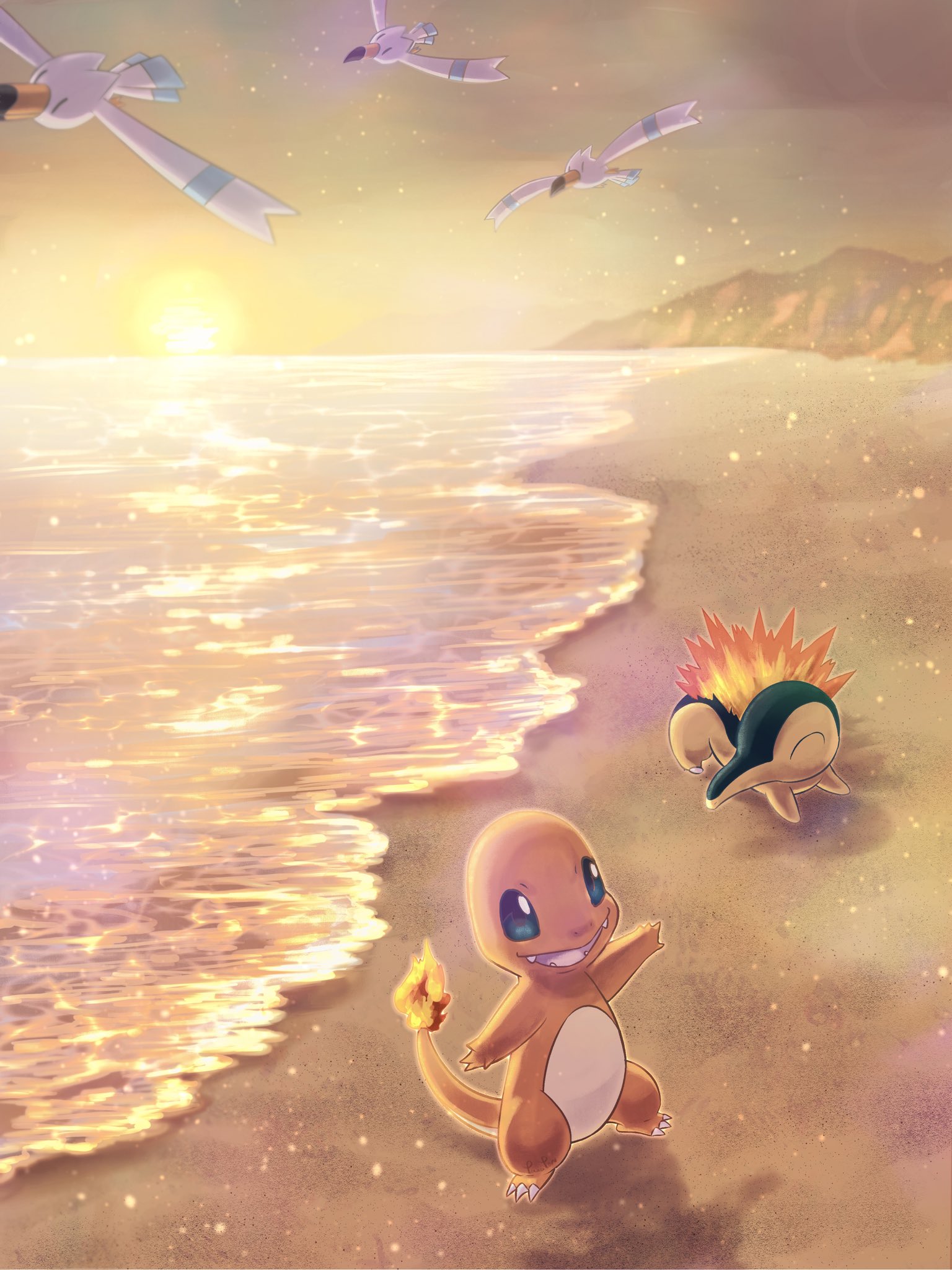 たぬぽん 泳げないけど 好きな場所 ポケモンイラスト Pokemon T Co Unnhaupkgz Twitter