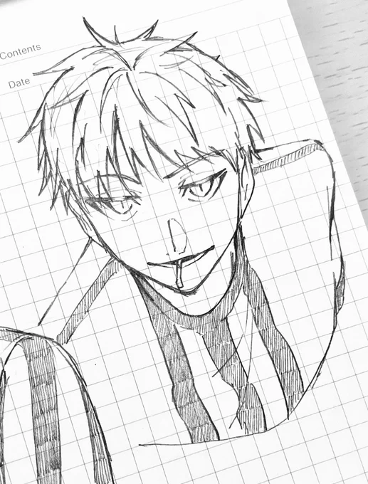 顔らくがき 