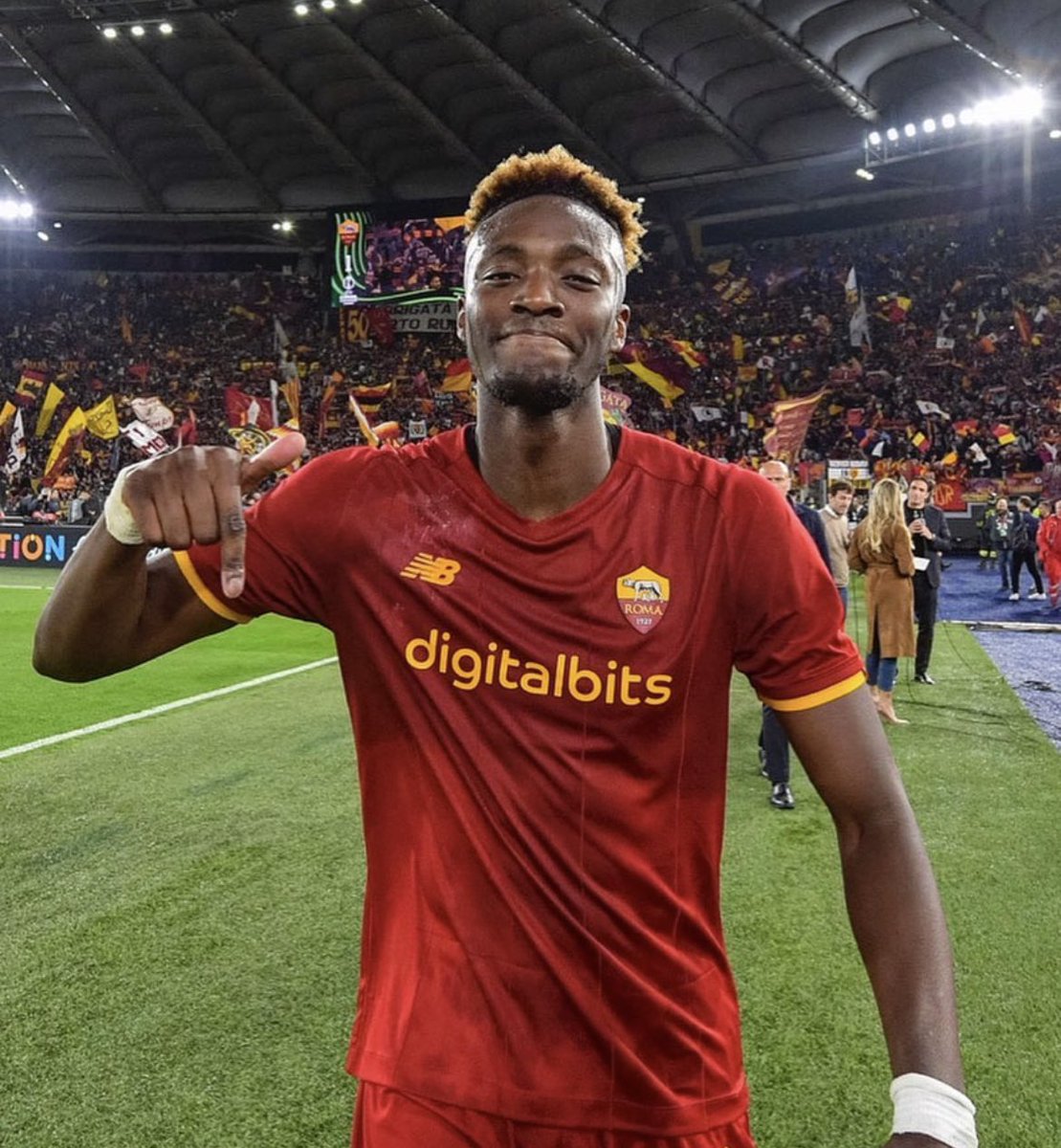 mysteryfootball's tweet photo. If Tammy Abraham scores in the UEFA Conference League final today, we will give away a Mystery Football shirt to one lucky follower! 🔵 

How to enter 👇 

1️⃣ RT this tweet
🤝 Follow us 

Good luck! https://t.co/Bm2nHmrOY5