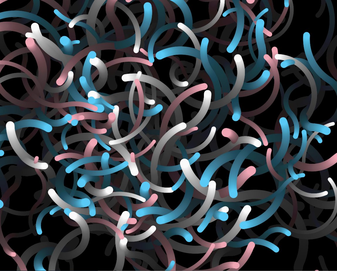 A still from the work jade570.github.io/invitation.

Used #p5js.