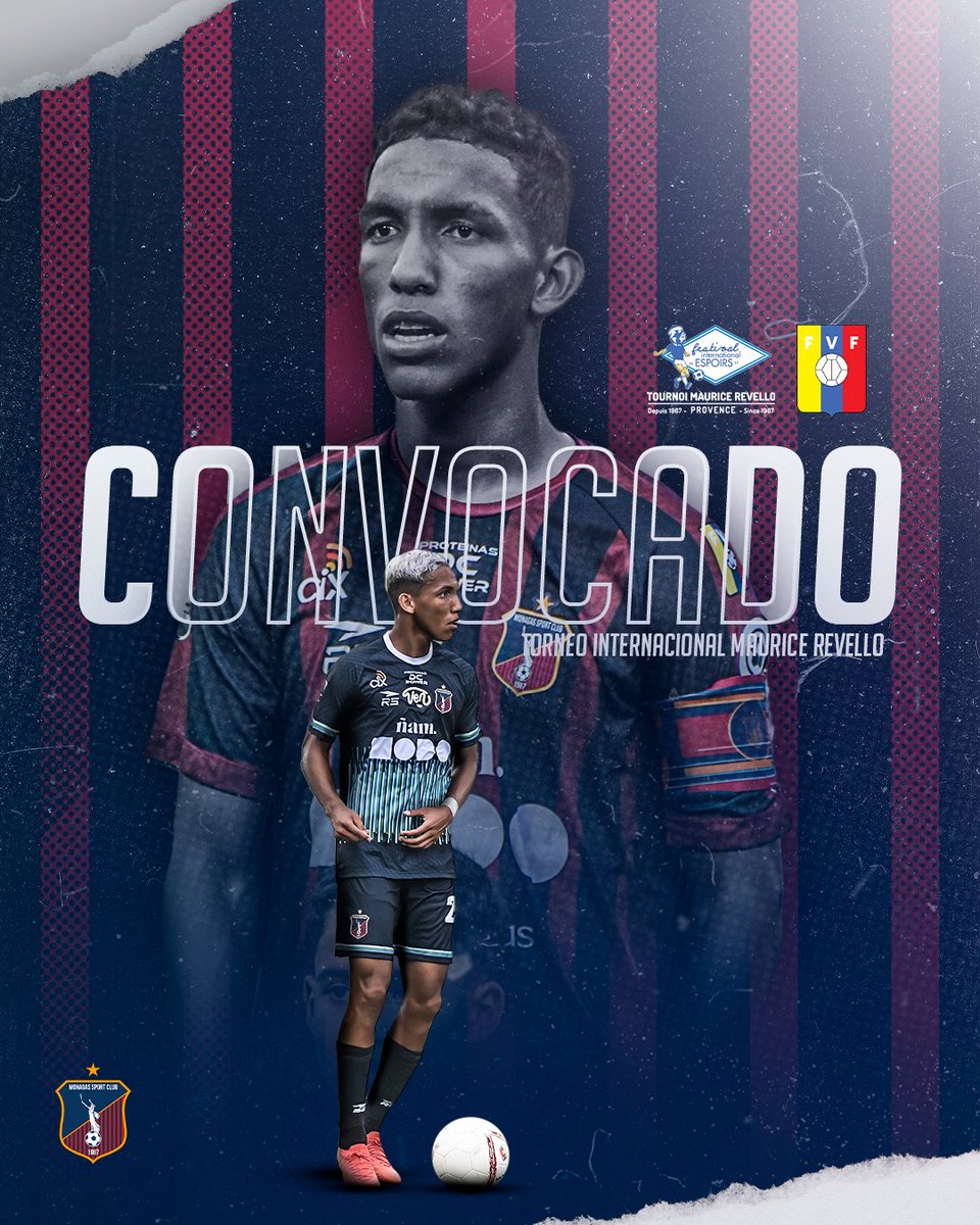 ¡Listo para dejar en alto nuestro orgullo, nuestros colores!  

Andrés "Miki" Romero se vestirá de Vinotinto para disputar el Torneo Internacional Maurice Revello, que se disputará en Francia 🇨🇵 del 29 de mayo al 12 de junio. 👏

#OrgulloAzulgrana 🔵🔴