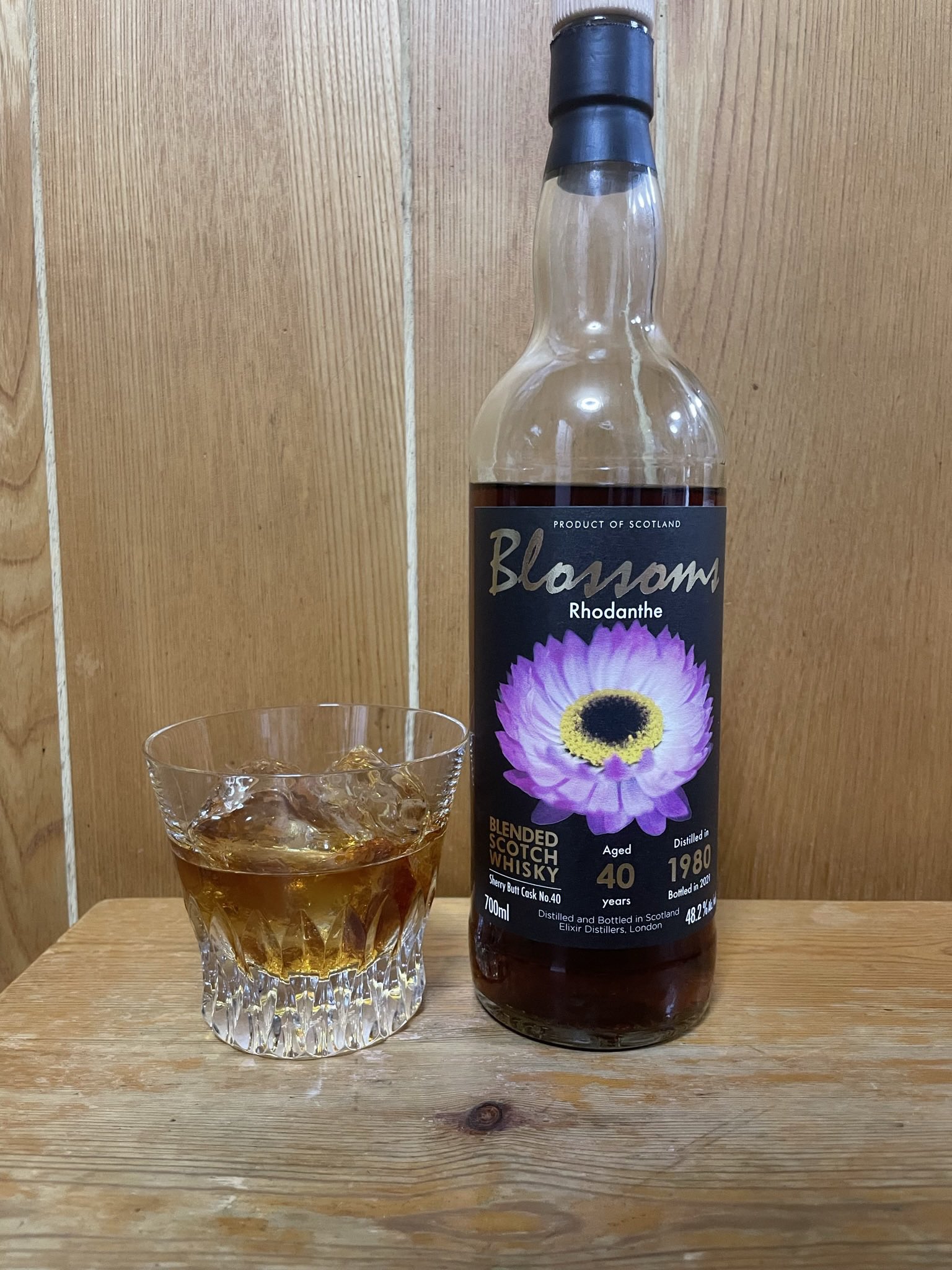 Blossoms BLENDED SCOTCH 1980 40年(ブロッサムズ ) Rhodanthe