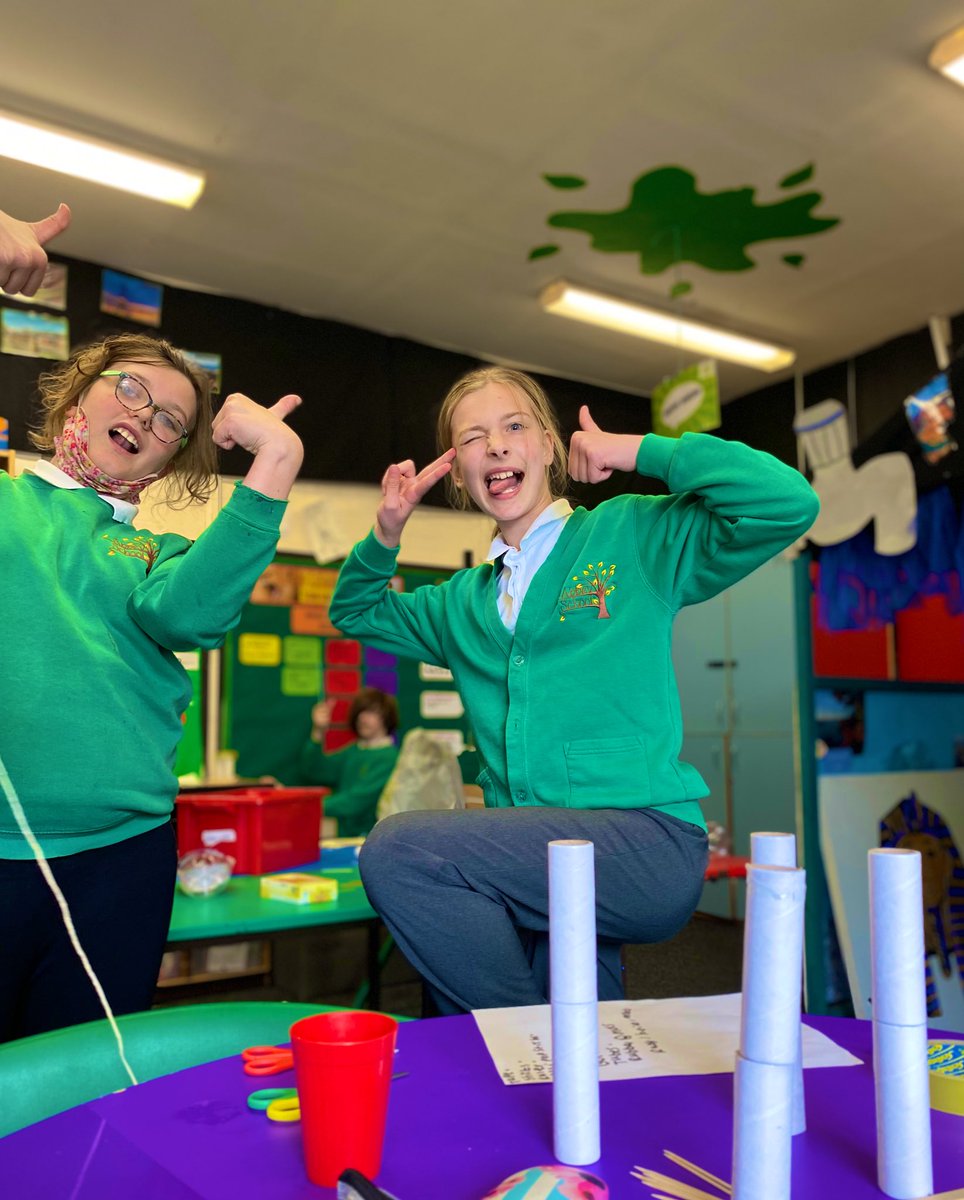 AbbeysU2's tweet photo. A busy and productive afternoon in Science, working on our bridges as part of #AbbeySTEAMWeek 🤩 https://t.co/Aju3h0oq1B