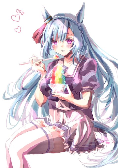 レインボーかき氷のtwitterイラスト検索結果