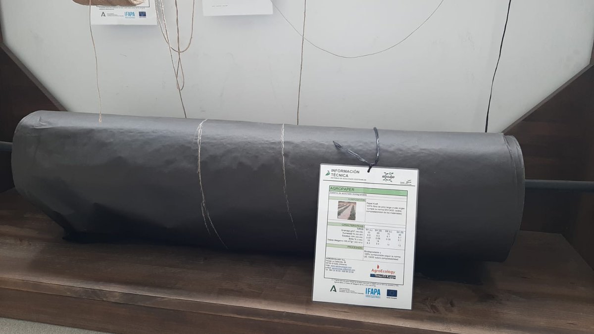 👌🏻Listos para una tarde en torno a la economía circular agraria ♻️

📸 Tutores fabricados con materiales alternativos al plástico, biodegradables y compostables
📸 Biopinzas para entutorado. Fabricadas con biopolímero biodegradable
📸 Acolchado de papel kraft

Jornadas #Recicland