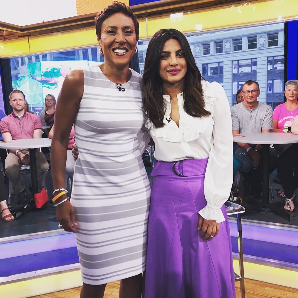primishka's tweet photo. Great Wednesday morning on the #LifeguardsMovie press tour! @GMA #22Minutes #GoodDayNY ππ€π€ https://t.co/QPC5vSyB3b