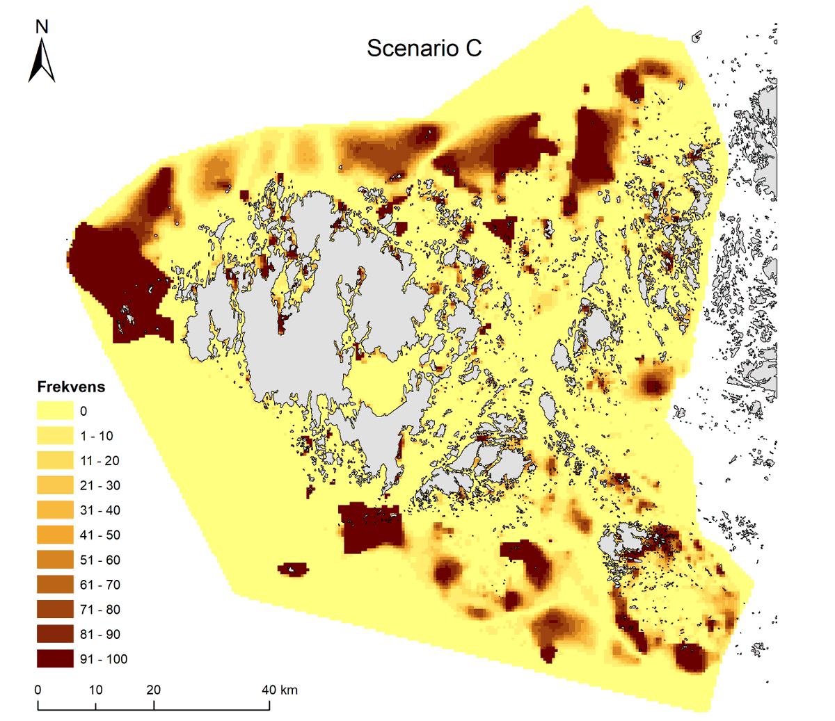 Lämpligaste områdena för marint naturskydd identifierade på #Åland. Resultaten av områdesvalsanalysen med #MARXAN är färdiga! Resultaten bygger på ett digert dataunderlag. #ÅlandSeaMap @aboakademi <a href="/regeringen_ax/">Landskapsregeringen</a> #EMFF #BaltCF #MarineMapping #MarineConservationPlanning