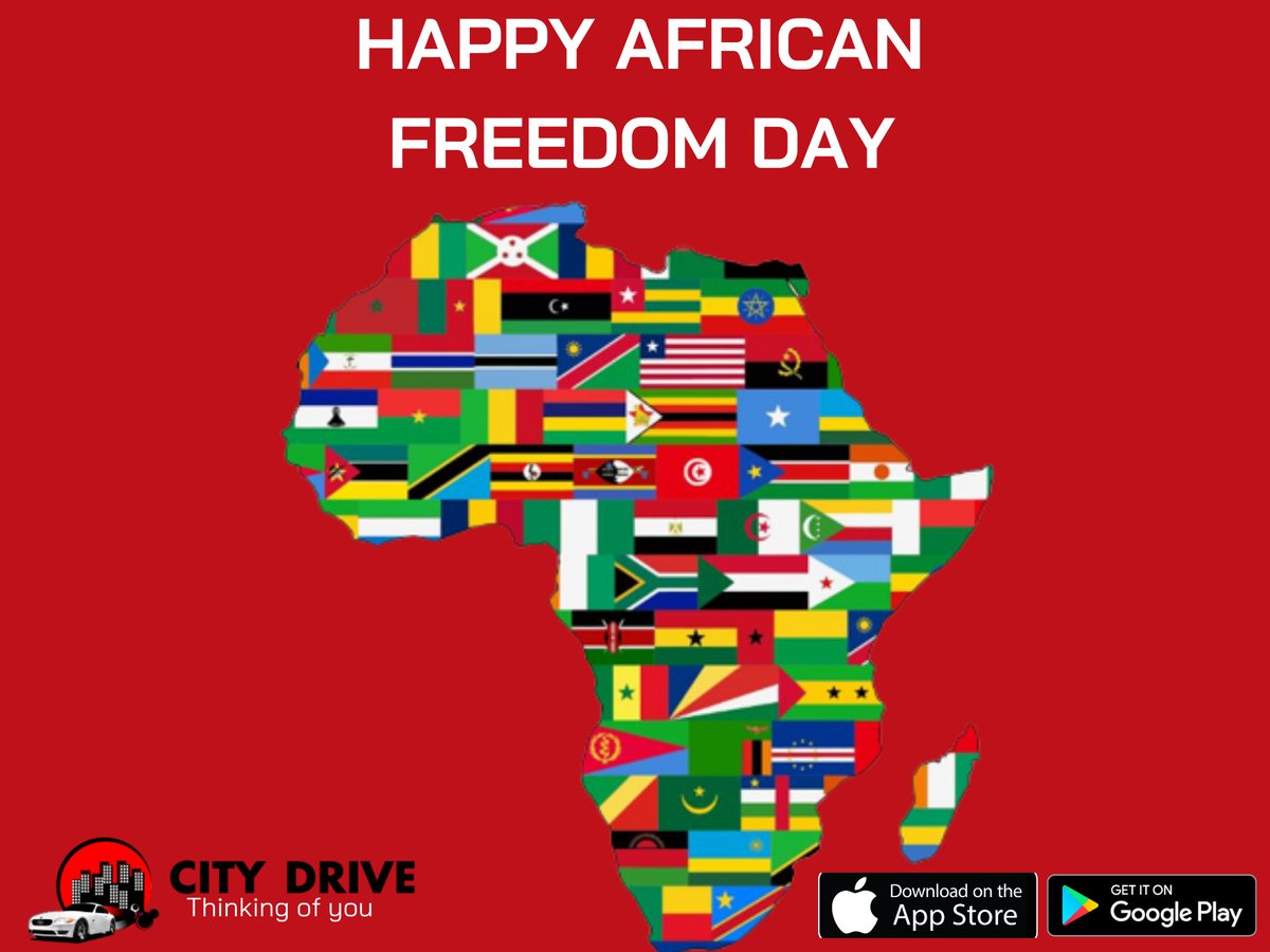 CityDrive4You's tweet photo. 'The African renaissance can only be implemented and achieved by Africans for Africa'. Happy Africa Freedom Day. https://t.co/4djXxNZjoa