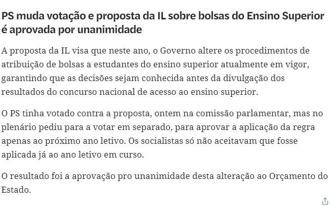 Jovens_Liberais's tweet photo. 🔴🔵 VITÓRIA LIBERAL PARA OS JOVENS

Bolsas do Ensino Superior vão passar a ser divulgadas antes do resultado do concurso de acesso às universidades, garantindo que ninguém fica de fora por não saber se vai ter apoio https://t.co/r1sexrPCCz