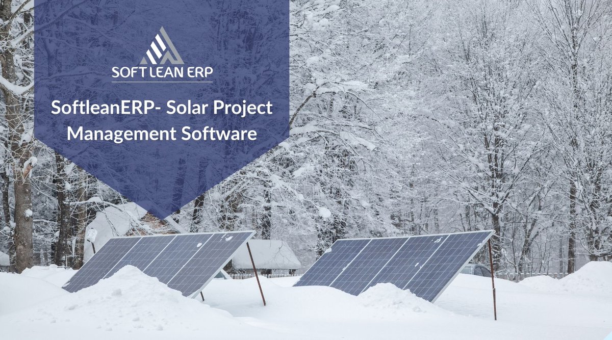softlean_erp's tweet photo. SoftleanERP-Solar project management software streamlines the total performance of the project management and lets companies concentrate on progress, revenue, and performance.
Visit: https://t.co/VkB0FbWe15 #construction #solar  #projectmanagement  #software #projects https://t.co/77bAB73aj3