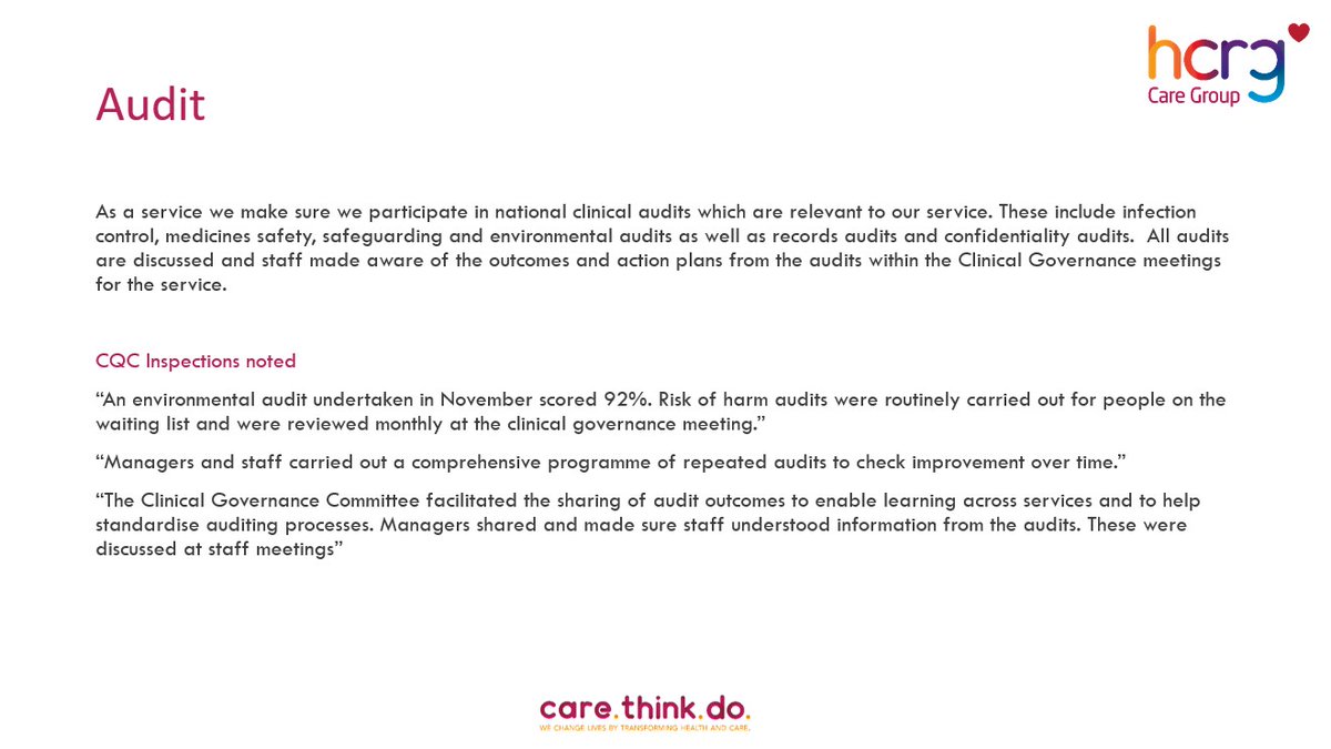 ashcapel's tweet photo. @HCRGCareGroup @CareQualityComm https://t.co/u6Ax6eHMZA