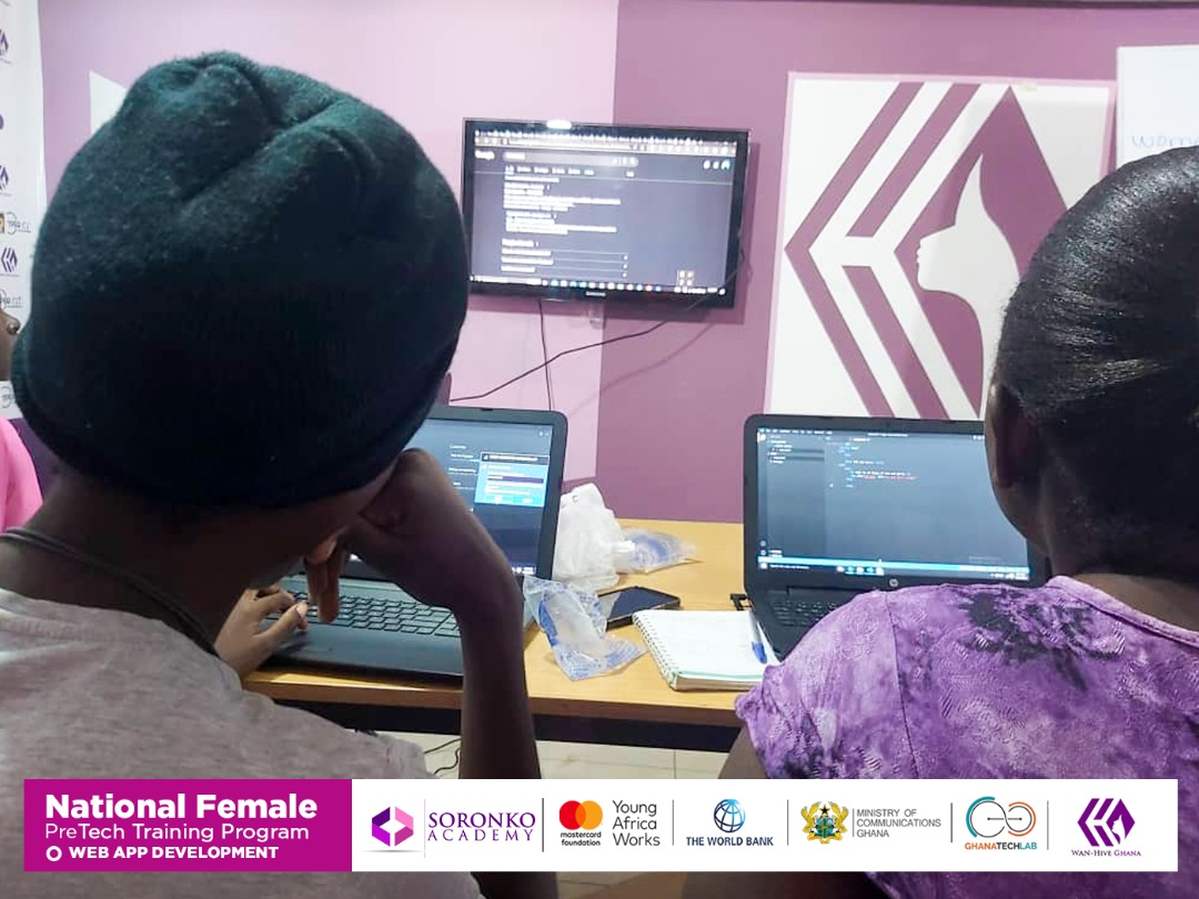 WAN_HiveGH's tweet image. 𝗡𝗮𝘁𝗶𝗼𝗻𝗮𝗹 𝗣𝗿𝗲𝘁𝗲𝗰𝗵 𝗧𝗿𝗮𝗶𝗻𝗶𝗻𝗴
𝗪𝗘𝗕 𝗔𝗣𝗣 𝗗𝗘𝗩𝗘𝗟𝗢𝗠𝗘𝗡𝗧

Day 2 of the Web App Development training was great as trainees continued with learnings on user flows, paper mockups and Wireframe.
#WANHiveimpacts #pretechskills #webappdev #ladiesintech