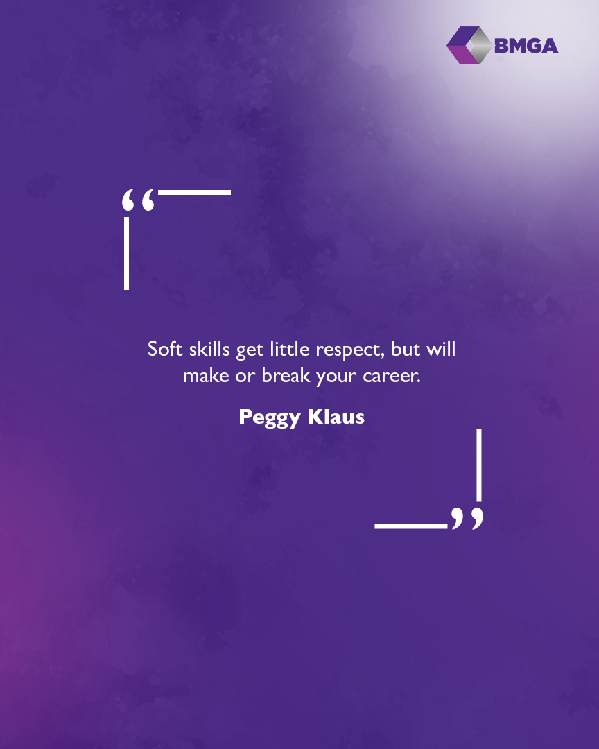bmgaenterprise's tweet photo. Although dubbed as “soft skills”, they are behaviors, personality traits and work habits, such as emotional intelligence, team work, critical thinking, problem solving, and effective communication, that enable individuals to prosper at work and in life. https://t.co/AGYDFAL1XN