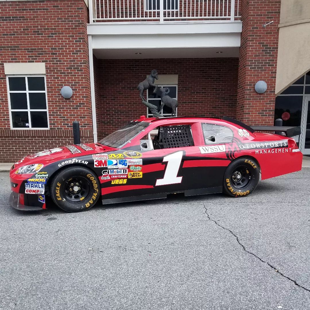 WSSURAMS's tweet photo. π· by @wssu_msm: The WSSU Motorsports Management show car is making its first appearance this week at Bowman Gray Field House for the meet and greet with rajahcaruth_
#RacingRams #racing #motorsports https://t.co/EeSlXEpMg8