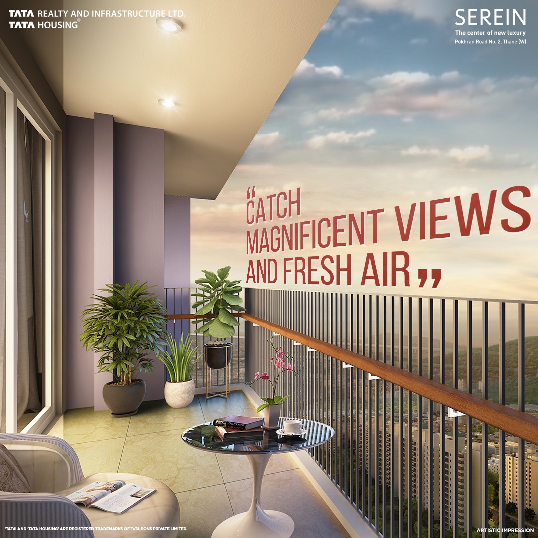 tata_housing's tweet image. Surround yourself with the scenic skyline of the city at Tata Serein. 

Know More on: bit.ly/tatahousing-se…

Maharashtra RERA Registration No.
P51700000295 available at
maharera.mahaonline.gov.in

#LifeAtTataHousing #TataSerein #Serein #LuxuryHomes #ScenicViews #BalconyView