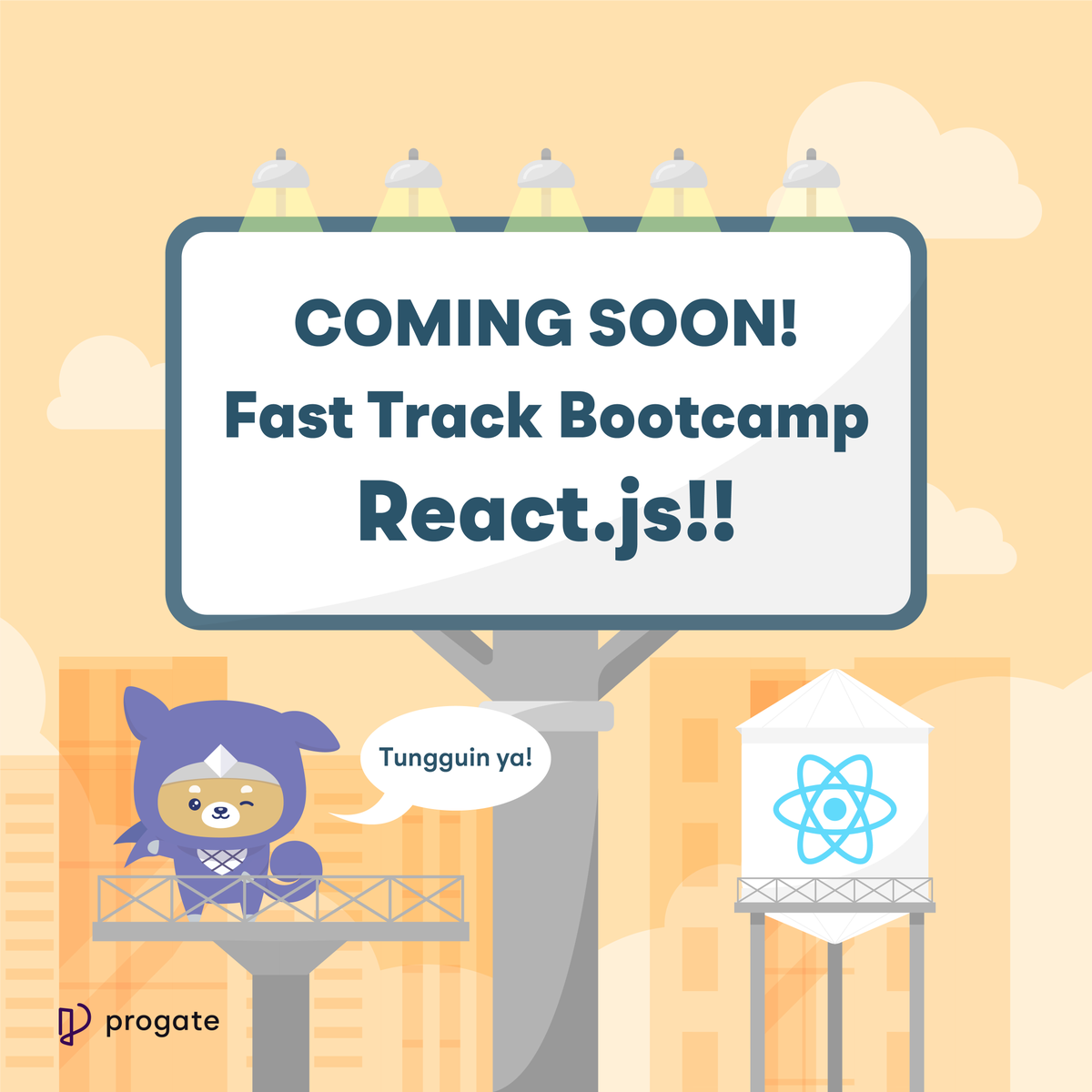 readysetcodeid's tweet photo. Siapa nih yang dari kemarin nanyain pelajaran React.js? 🤔

Spesial buat kalian, Fast Track Bootcamp React.js AKAN SEGERA HADIR!! Pantengin terus semua socmed Progate yaa! ✨

#fasttrackbootcamp #reactjs #belajarcoding #ambillangkahmu #bersamaprogate #youcancodewithus https://t.co/QDj2zwBs8x