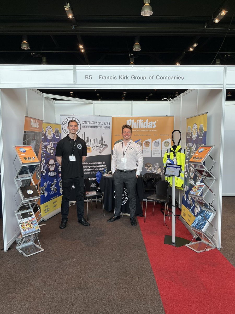 Great to be down <a href="/TorqueExpo/">Torque Magazine & Torque-Expo</a> today 
Fantastic to catch up with customers new and old 
#fasteners #supplychain 
<a href="/captain_t_kirk/">Tom Kirk</a>
