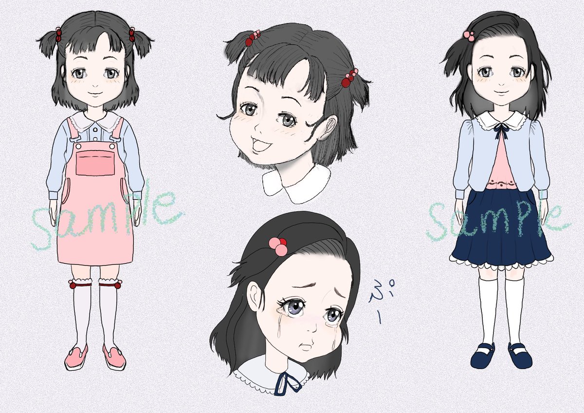 Hino_Yukiya's tweet photo. 小学1年生の女の子のデザインです。

幼い子は未就学児と、小学生の描き分け、
低学年と高学年の描き分けなど、意識してみると難しいですね。

#イラスト #イラストレーター #イラスト好きさんと繋がりたい #キャラクターデザイン #絵描きさんと繋がりたい #小学生女子 #1年生 #女の子 https://t.co/pQM861EvWT