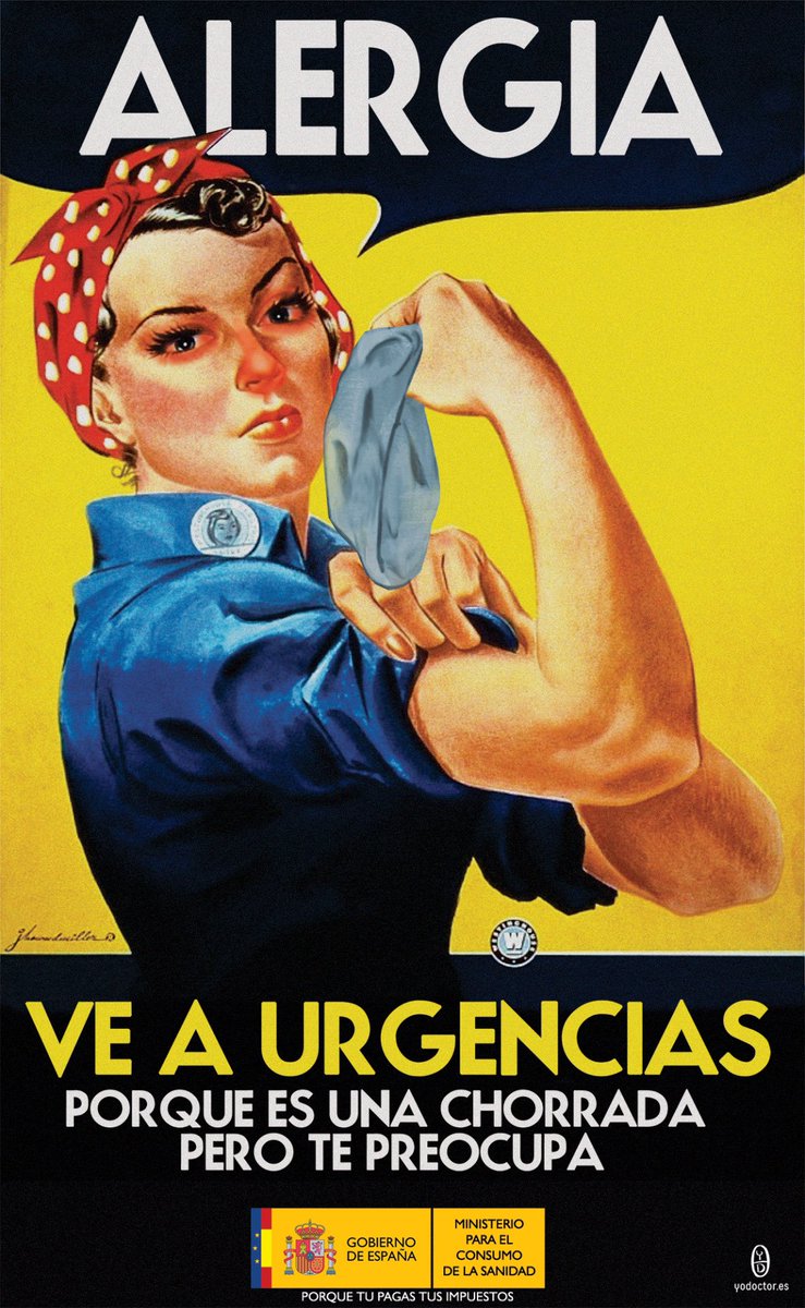 🚩🚩Nota para los alérgicos primaverales🤥😢🤧😷: NO hemos inventado nada nuevo desde el año pasado🚩🚩Este año viene fuerte y pica más 🔥🔥🔥➕ #alergia #urgencias #saturacion