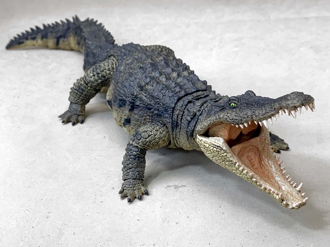 正規 いきもの大図鑑 ナイルワニ fawe.org