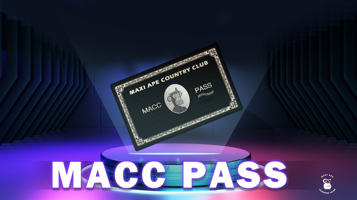 maxiapeclub's tweet photo. 🔥15x WL Giveaway, MACC PASS🔥

MINT PRICE: 🤑Free

BENEFIT:
✅ Free ticket to virtual EDM Top100 DJ Party
✅️Access to Texas Hold'em 3D Game

ENTER:
1⃣️Follow @maxiapeclub
2⃣ Like, RT, and Tag 3 fams
3⃣️Join https://t.co/kfDAWKDJ8T

Winner picked in 72 hrs https://t.co/RXNydJIQe5