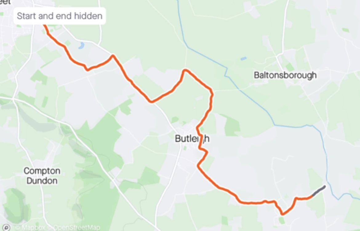 MillfieldMill's tweet photo. Amazing effort from Mr Keates - current Mill House to original Mill House even adding a few extra kms to up the challenge. #MillfieldGivingDay #RunOfTheMill @omsociety https://t.co/s6487shLxi