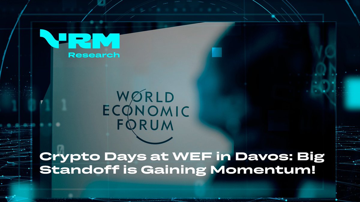 vrmtrade's tweet photo. #Cryptocurrencies have taken a prominent role at the World Economic Forum’s annual meeting in #Davos.

What financial officials had to say about digital currencies as the world’s elite convene at #WEF?

Read more on #VRM Research

https://t.co/X0rTREcCoT https://t.co/InD0tNQRtf