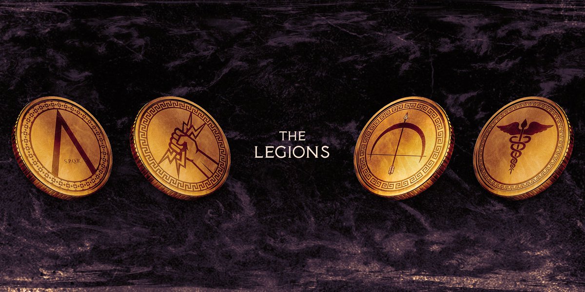 minervasonus's tweet photo. Introducing the Legions. https://t.co/FWfQ3swfGQ
