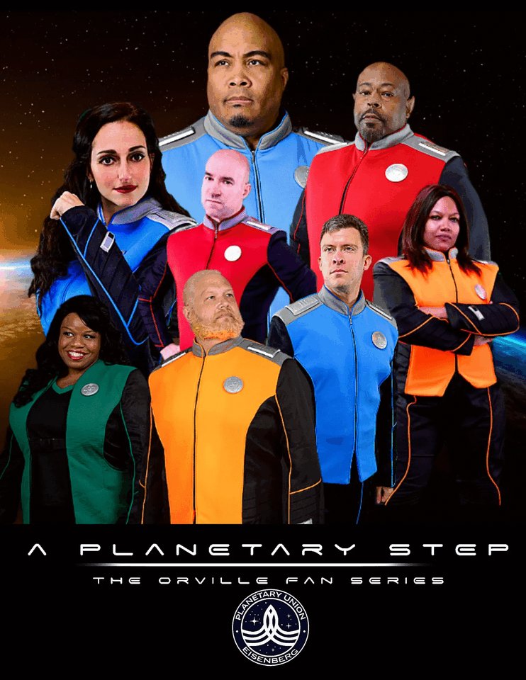 LadyJ_DNA's tweet photo. Tonight's the night 7pm Est, premier of #aplanetarystep episode 3, we take it to a whole another level, make sure you stay after the credits
https://t.co/LAFwMRy4WJ
#theorville #fanseries #usseisenberg #LetsMakeHistory
@THESMOKE000 @AdyaCosplay @JColtonCosplay @nation_orville https://t.co/PZlRoh9Xnd