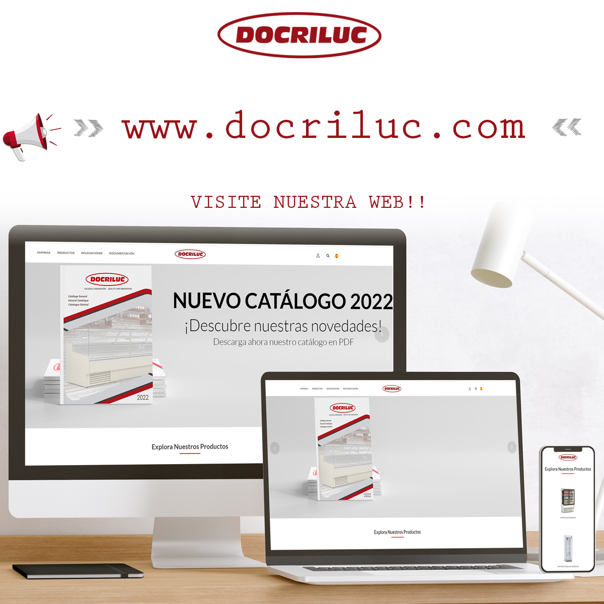 Visita nuestra web, en ella puedes encontrar toda la información completa de nuestros productos, ¡descúbrela!

Visit our website, on it you can find all the complete information about our products, discover it!
