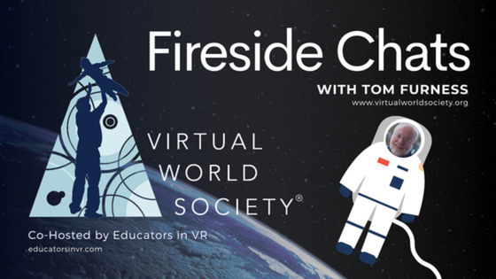 Educators In VR (@educatorsvr) on Twitter photo In <a href="/AltspaceVR/">AltspaceVR</a> <a href="/VRWorldSociety/">Virtual World Society</a> Fireside Chat tomorrow features <a href="/electrontom/">Tom Furness</a> & <a href="/vrleader/">Christopher Lafayette</a> in an intimate conversation with the movers & shakes of the metaverse. Join us as they explore the past, present, & future of XR tech for good. zcu.io/L4yw In <a href="/AltspaceVR/">AltspaceVR</a> <a href="/VRWorldSociety/">Virtual World Society</a> Fireside Chat tomorrow features <a href="/electrontom/">Tom Furness</a> & <a href="/vrleader/">Christopher Lafayette</a> in an intimate conversation with the movers & shakes of the metaverse. Join us as they explore the past, present, & future of XR tech for good. zcu.io/L4yw