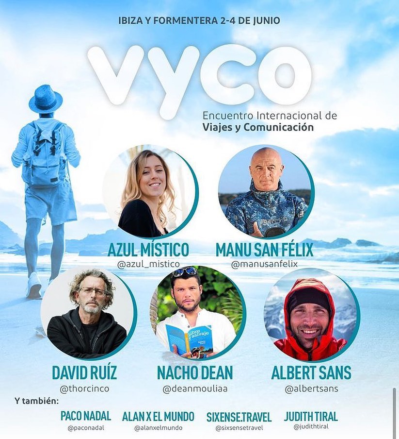 visitformentera's tweet photo. #Formentera acoge este año el Congreso internacional de viajes y comunicación VYCO. ¡No te lo pierdas! Del 2 al 4 de junio
Más info: https://t.co/bcaC9PSiYS https://t.co/AdrskUS5KA