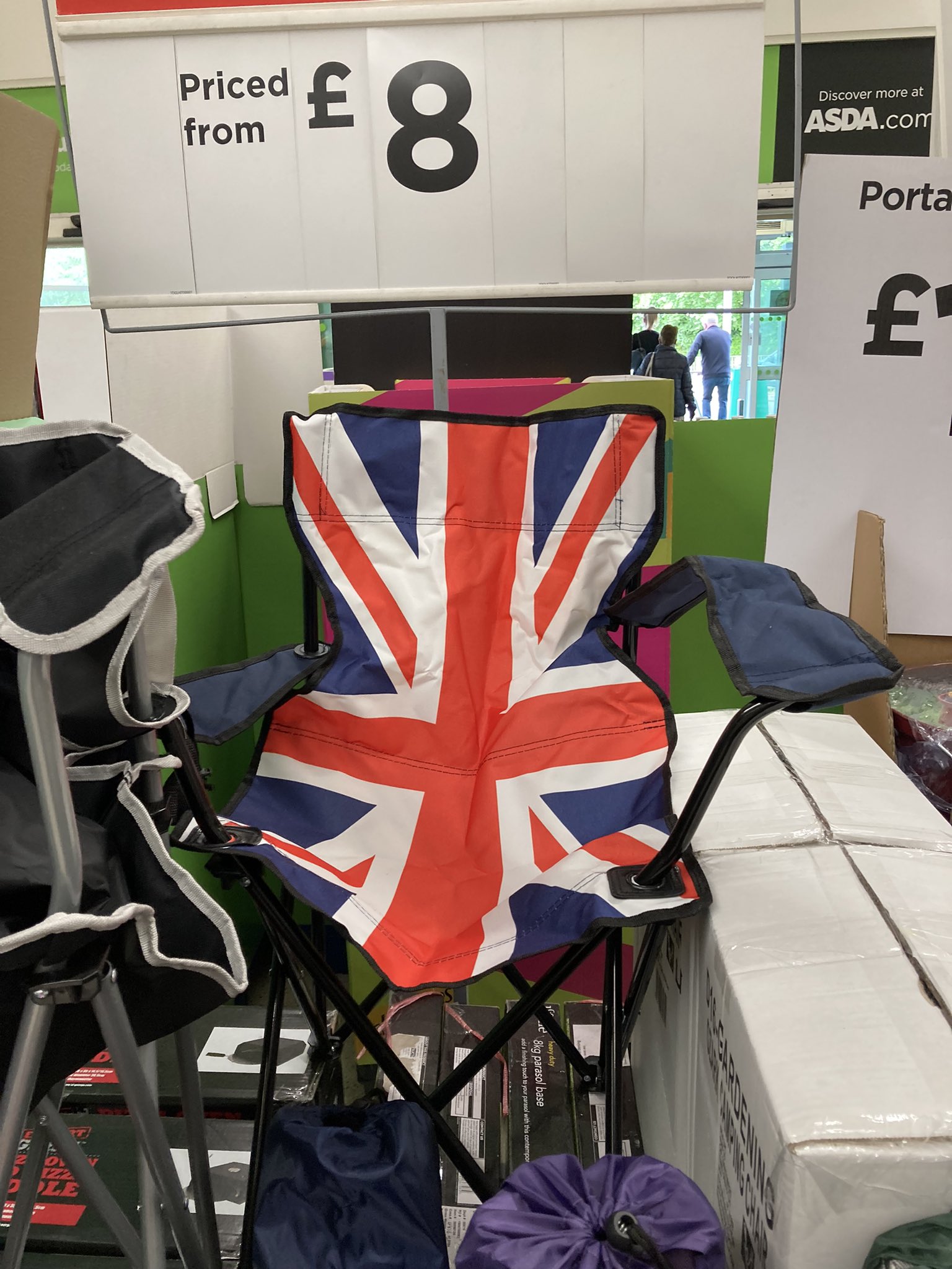 Folding camping chairs in a bag asda hotsell