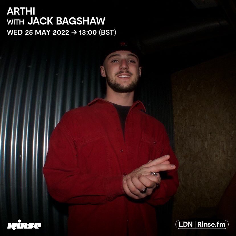 JackBagshaw6's tweet photo. Gassed for this one!!! Got a 30 minute mix airing on @RinseFM at 1pm📍. Big love to @arthi_dj everytime❤️. https://t.co/59Bgw4lD8s