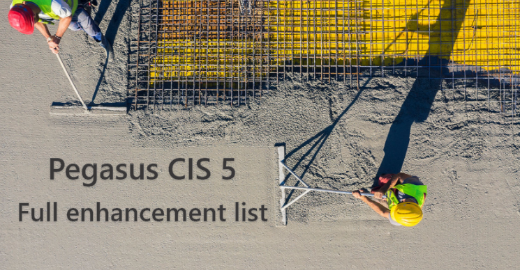 PegasusSoftware's tweet photo. Did you know Pegasus CIS 5 comes with over 100 enhancements? Take a look at the complete list in our enhancement guide https://t.co/61kG0JIIUp #constructionsoftware #constructionindustry #constructionsolution #contractcosting #CIS5 https://t.co/NdYKE5MPop