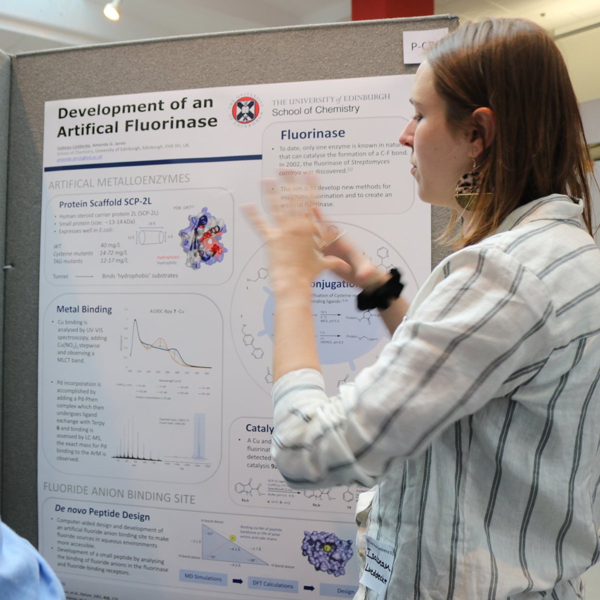 Our first <a href="/EdinburghChem/">Chemistry Edinburgh</a> Joseph Black conference!🎉
Congratulations to all the poster presentations <a href="/venckuteve/">Evelina Venckutė</a> <a href="/Overchemed/">Arush Agrawal</a> @IsabeauLuddecke