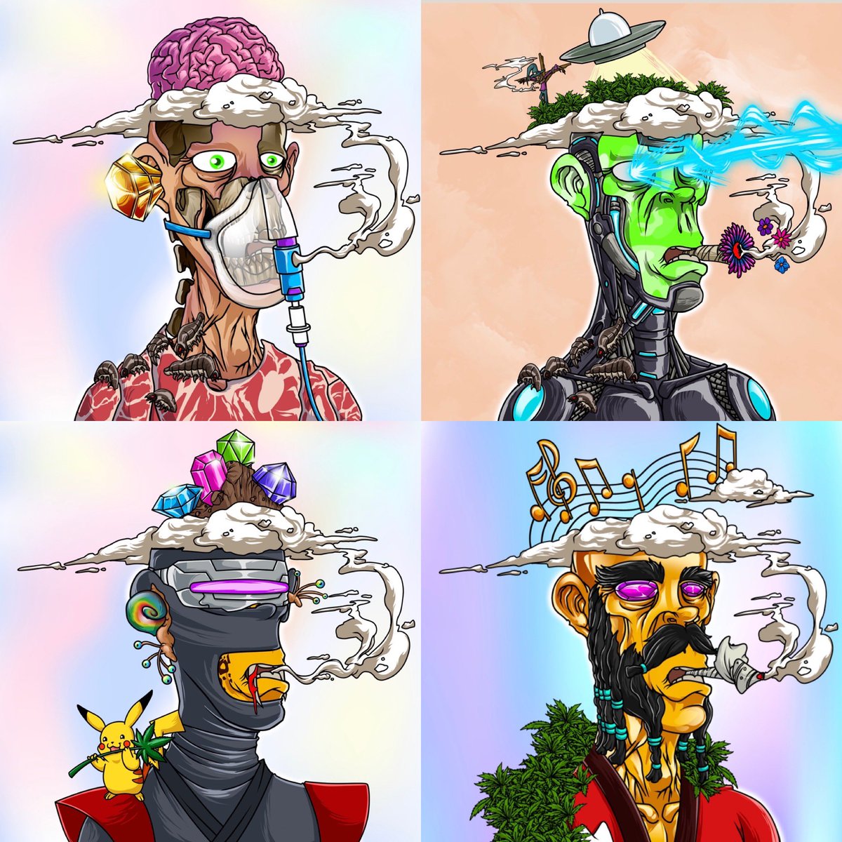 edonk86's tweet photo. Where my @smokeheadsnft at? Level 3s are amazing! https://t.co/p2cSj8Rz7c