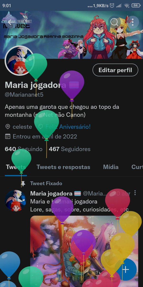 Mariananet_'s tweet image. Balões