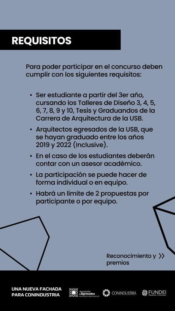 FCEUSB's tweet photo. Uesebista! Conoce este nuevo concurso para arquitectos y lo que puedes ganar. https://t.co/qaEHSfO2cn