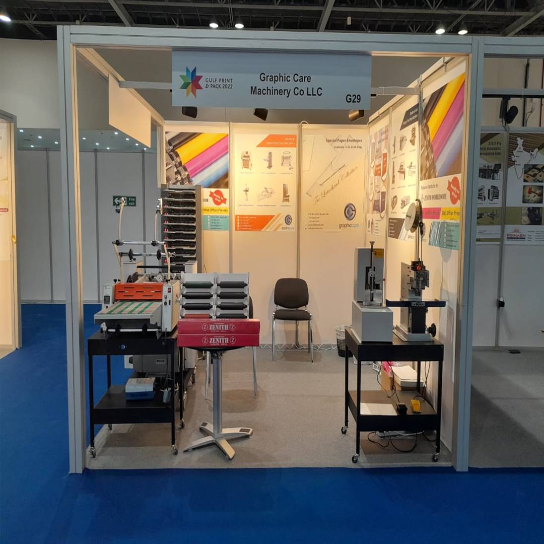 ZENITHROLLERS's tweet photo. Visit us at stall number G29, our channel partner Graphic Care Machinery at Gulf Print &amp; Pack 2022, Dubai World Trade Centre.
Date - 24th May - 26th May, 2022
.
.
.
.
#zenith #graphic #machinery #printandpackaging #print #packaging #exhibition #worldtradecenter #dubai #Twitterhub https://t.co/5dmkCcspyt