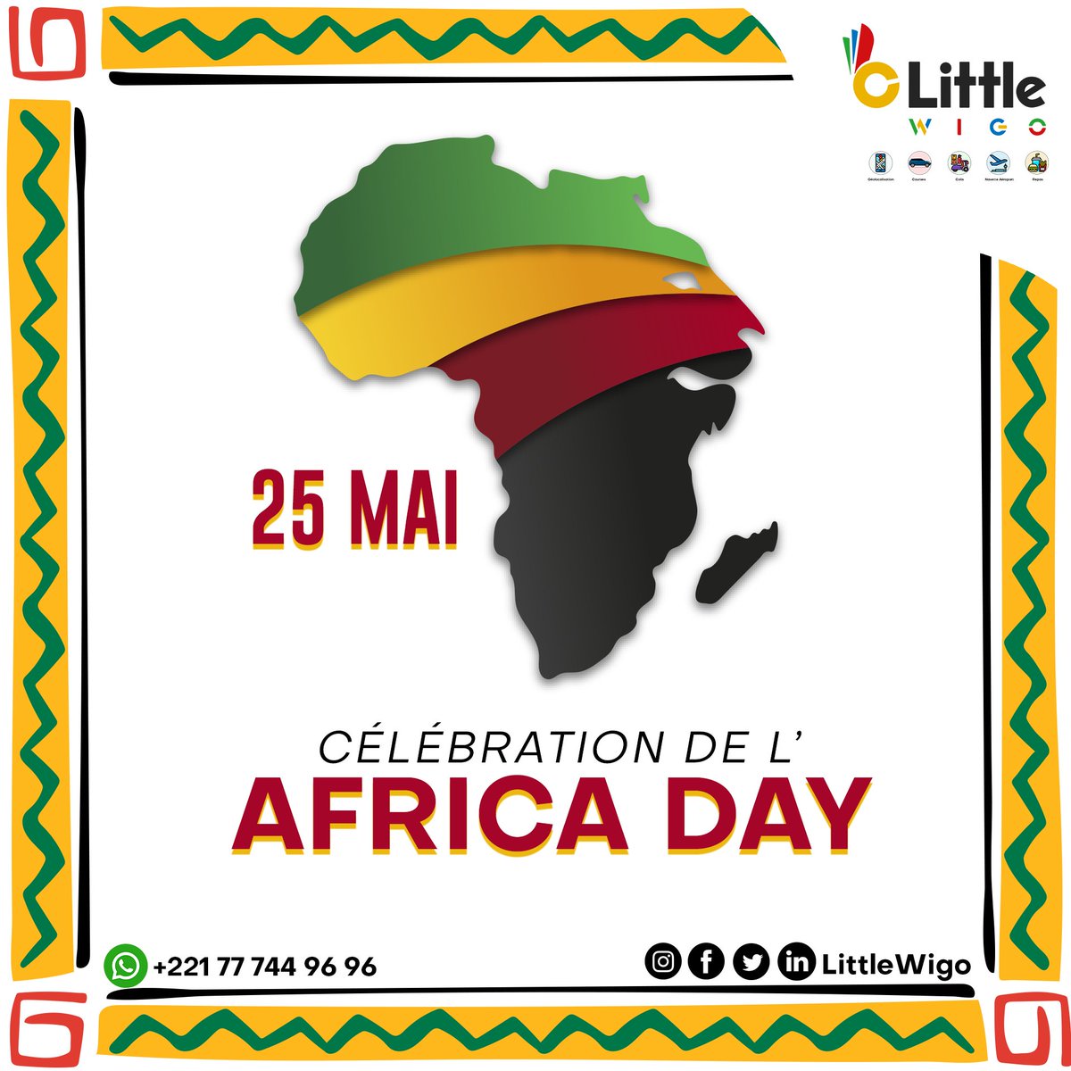 LittleWIGO's tweet photo. Un continent. Un rêve. Un avenir!

Happy Africa Day✊🏾
.
.
.
.
.
.
#littlewigo #AfricaDay #Africa #PriorityAfrica #AfricaDay2022 https://t.co/FUDn3Oj95l
