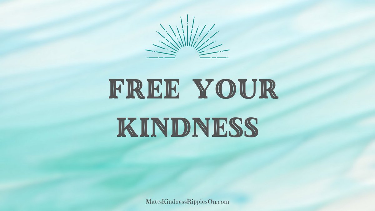 MattsKindness's tweet photo. Kindness is not meant to be hoarded.  Spread your kindness all day, every day. 

#kindnessquotes #kindnessmatters #spreadjoy #goodpeopledoinggoodthings #randomkindness #kindnessismagic https://t.co/YG1tcnKxYI