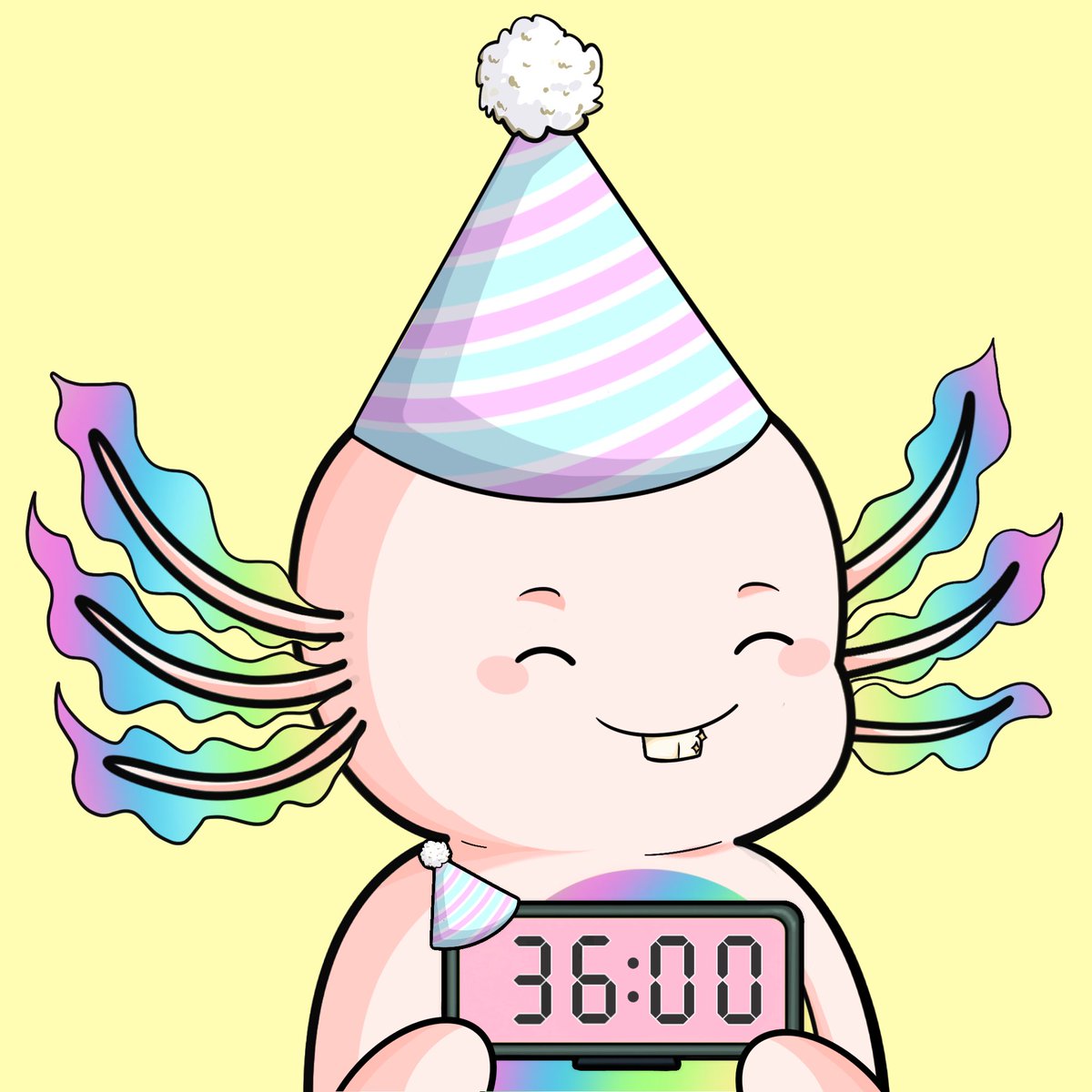 Ageless Axolotls | Minting Live Now tweet media