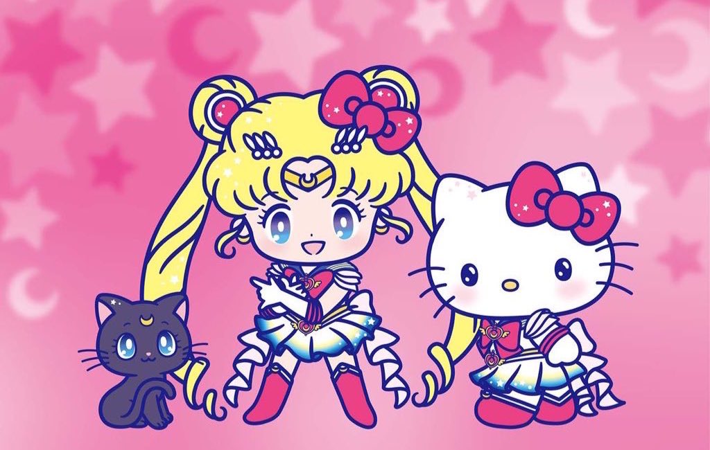 sailor moon eternal x sanrio collab is so cute!