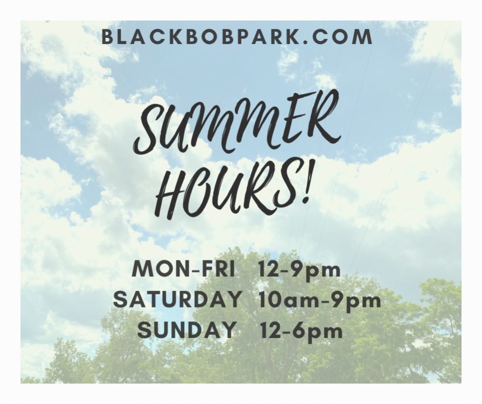 Sunshine is just around the corner and so are our summer hours! Starting Thursday, May 26. Make plans to come see us! ☀️⛳️ ⚾️